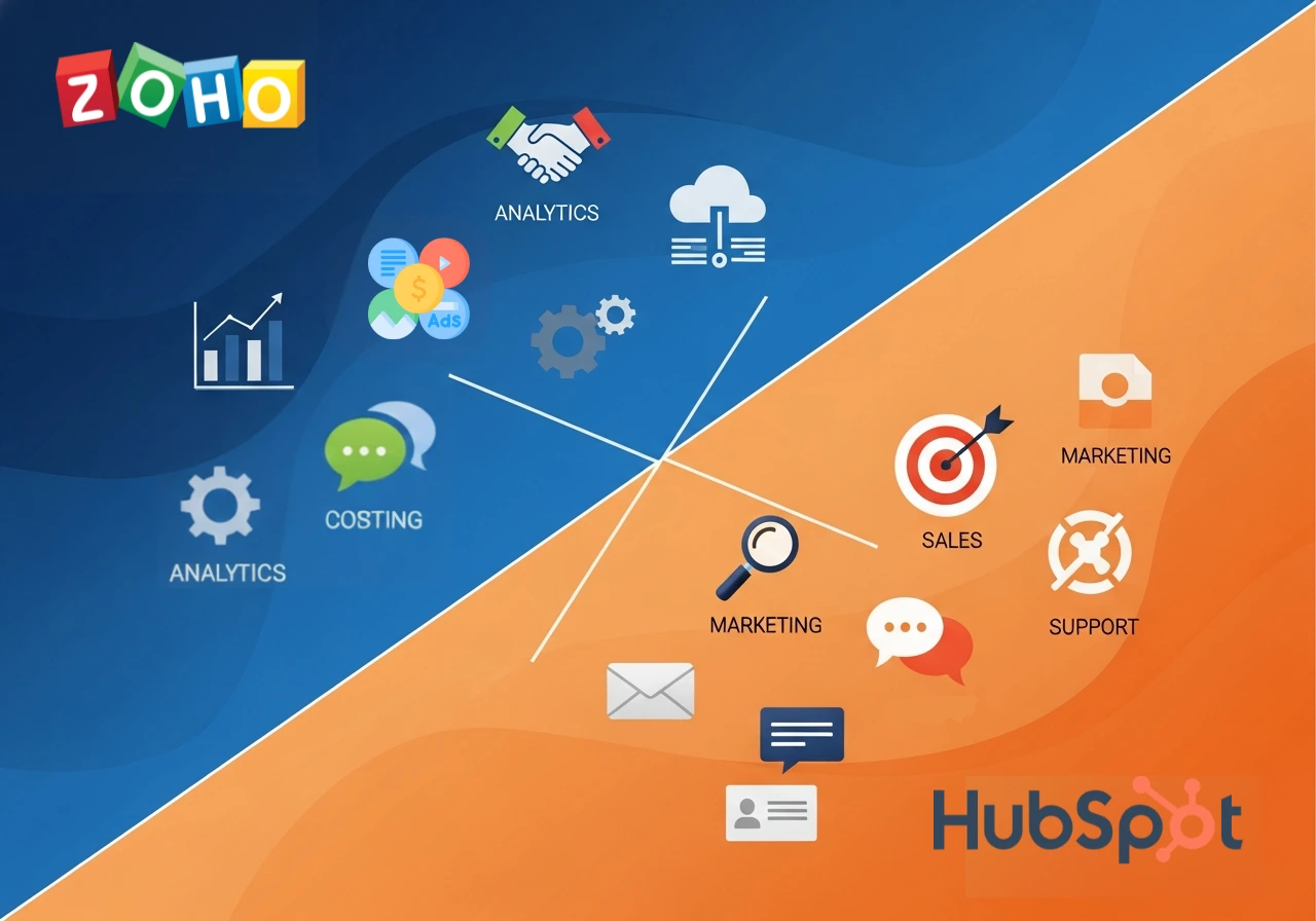 Zoho CRM vs HubSpot: Complete CRM Comparison | Capital S